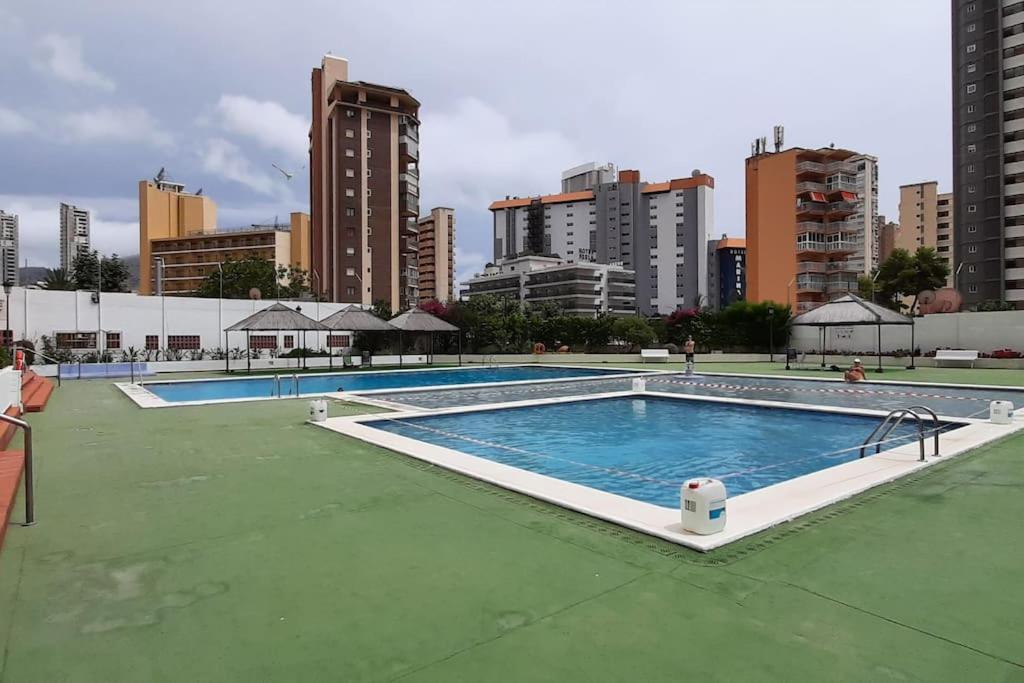 Benidorm Gemelos II One, Impresionante Vista Eksteriør bilde
